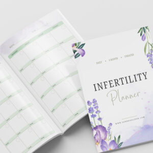 Infertility Planner: 12 Month Undated Daily Infertility Tracker